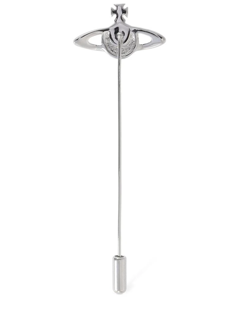 商品Vivienne Westwood|Mini Bas Relief Crystal Tie Pin,价格¥809,第3张图片详细描述