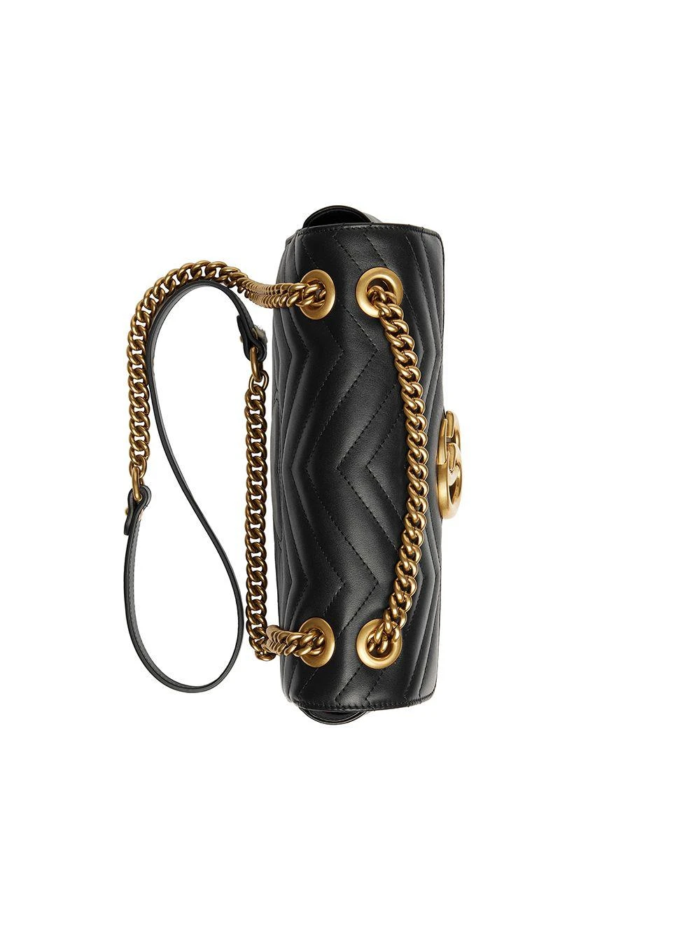 商品【商品预售7天】 Gucci|Gucci 女士斜挎包 443497DTDIT1000 黑色,价格¥21664,第6张图片详细描述