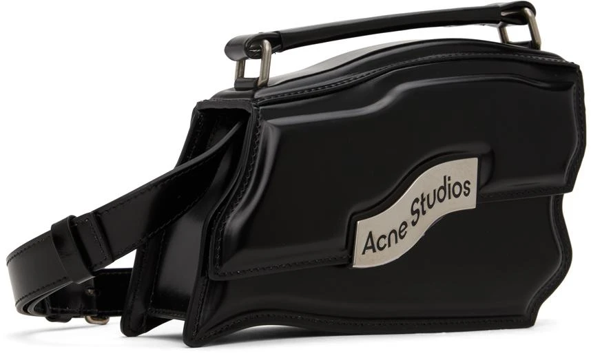 商品Acne Studios|Black Keisuke Otobe Edition Distortion Wavy Mini Bag,价格¥7163,第2张图片详细描述