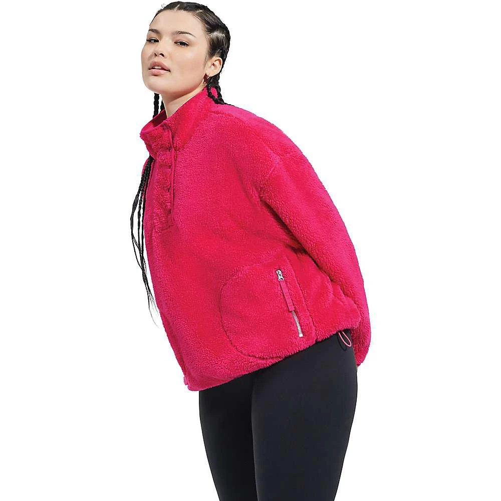 商品UGG|Ugg Women's Atwell Sherpa Half Snap Pullover,价格¥1005,第2张图片详细描述