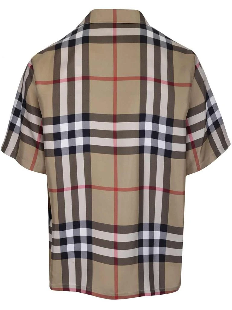 商品Burberry|Burberry Checked Short-Sleeved Shirt,价格¥4781,第2张图片详细描述