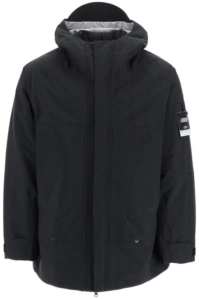 商品Stone Island|R-NYLON OPAQUE GORE-TEX PARKA WITH AUGMENT DOWN JACKET,价格¥8749,第1张图片