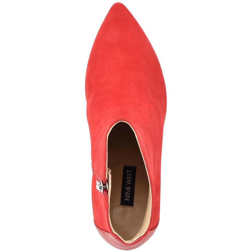 商品Nine West|Nine West Womens Mikale Leather Casual Ankle Boots,价格¥238,第3张图片详细描述