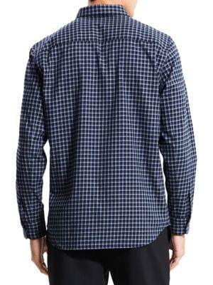 商品Theory|Windham Cotton Twill Long-Sleeve Shirt,价格¥662,第4张图片详细描述