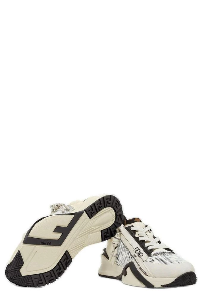 商品Fendi|Fendi Flow Lace-Up Sneakers,价格¥4828,第5张图片详细描述