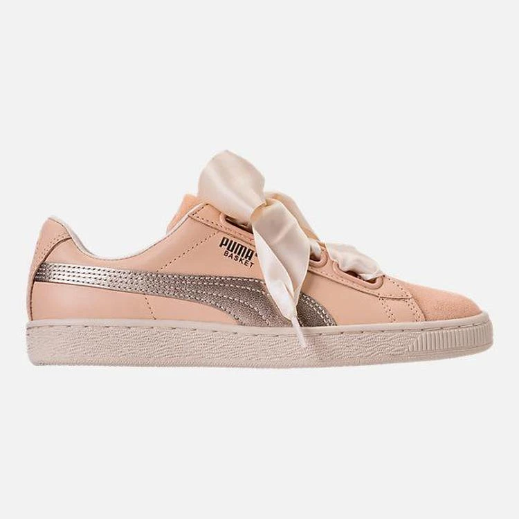 商品Puma|Basket Heart Up 蝴蝶结休闲鞋,价格¥168,第3张图片详细描述