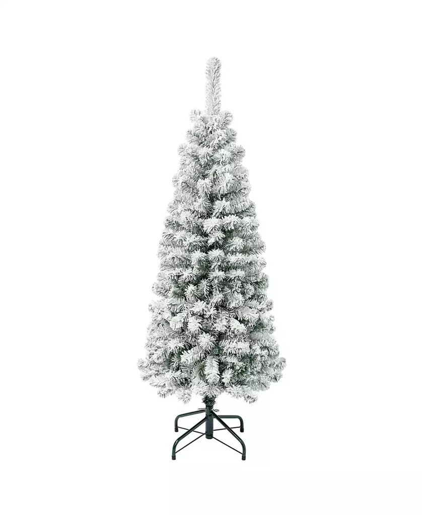商品National Tree Company|First Traditions 4.5' Acacia Pencil Slim Flocked Tree,价格¥1734,第1张图片