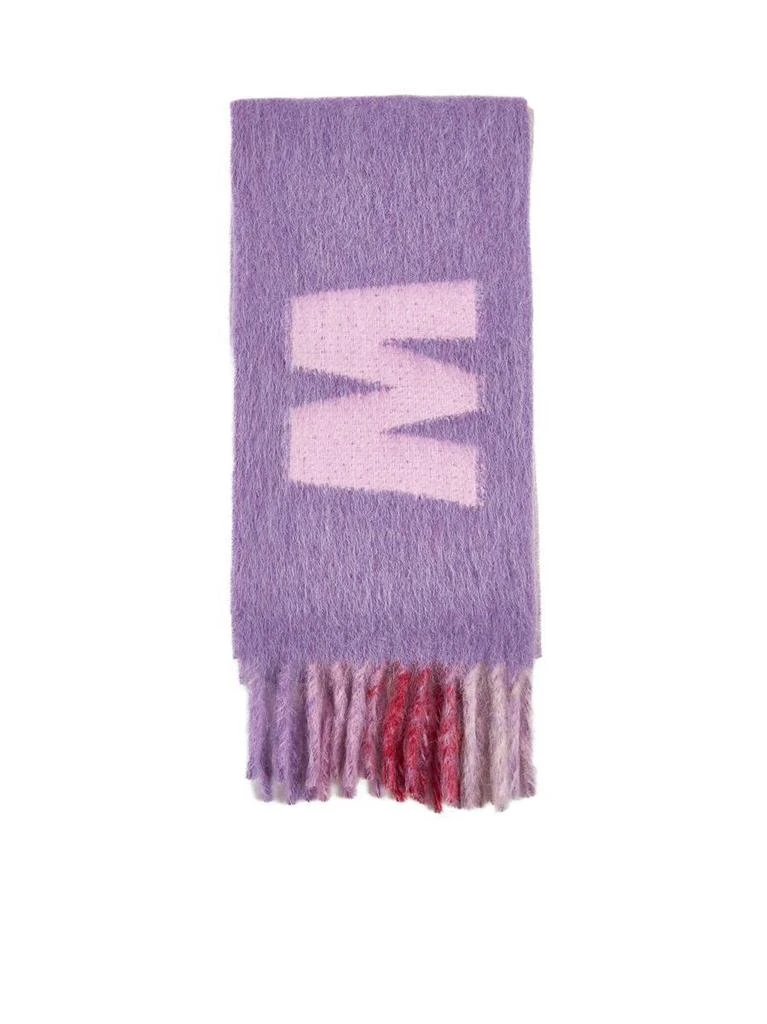 商品Marni|Marni Scarves & Wraps in Prune Violet,价格¥1934,第1张图片