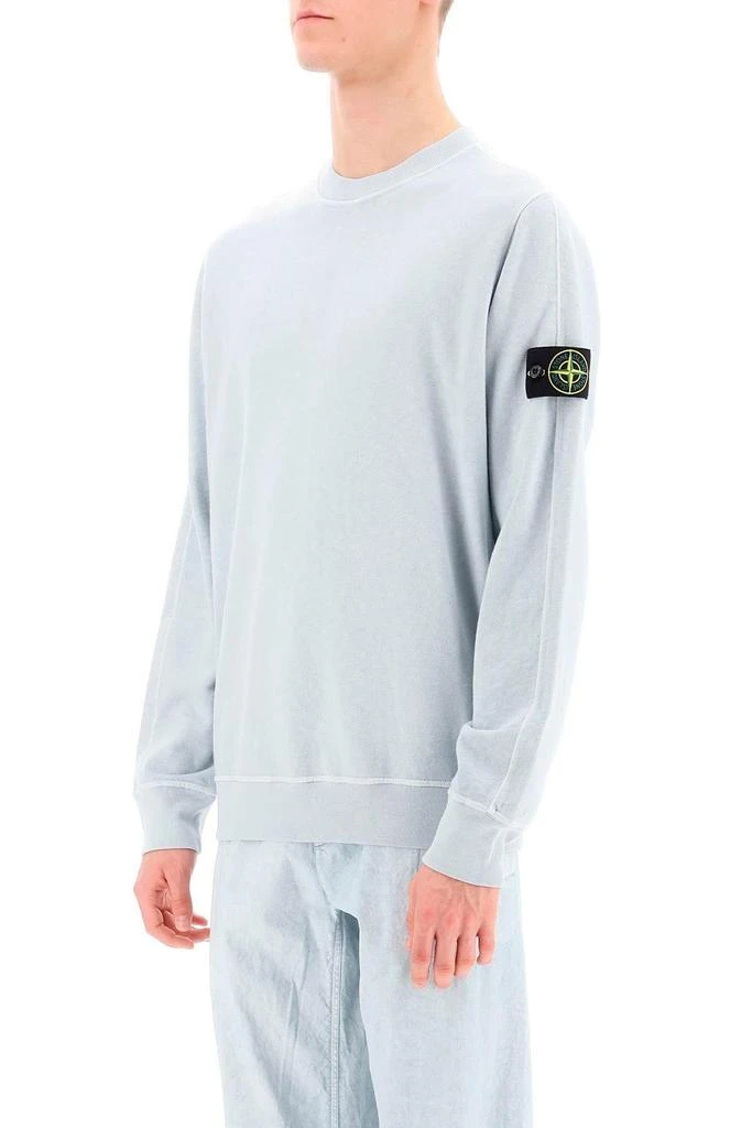 商品Stone Island|Light sweatshirt with logo badge,价格¥1443,第5张图片详细描述