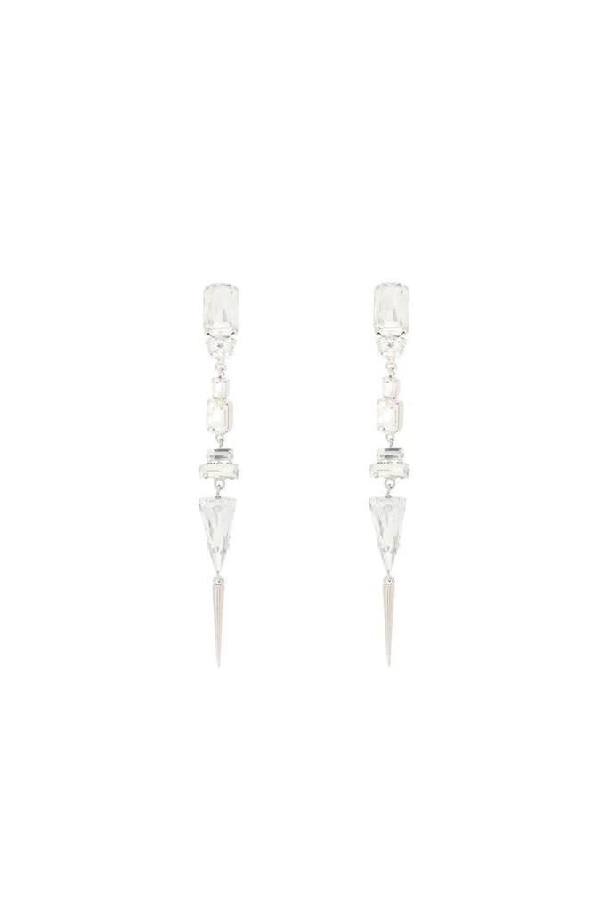 商品Alessandra Rich|Alessandra rich pendant crystal earrings,价格¥1829,第2张图片详细描述