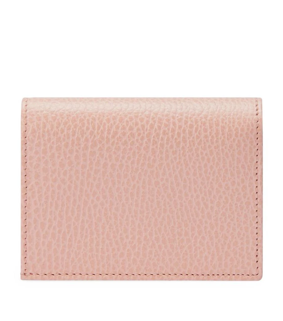 商品Gucci|Leather GG Marmont Card Holder,价格¥3329,第4张图片详细描述