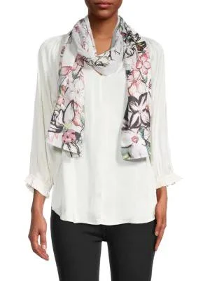 商品Vince Camuto|Spring Blossom Oblong Scarf,价格¥160,第1张图片