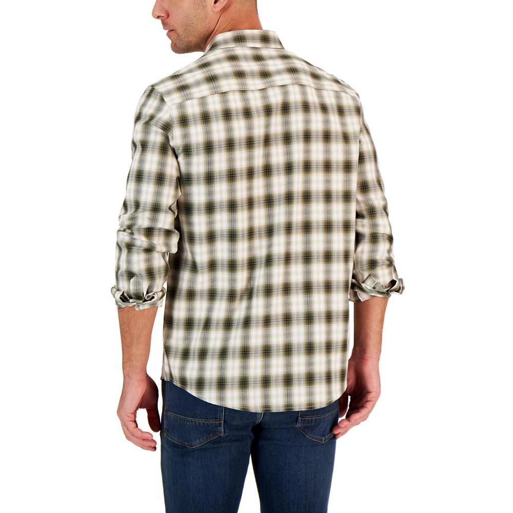 商品Alfani|Men's Droa Plaid Shirt, Created for Macy's,价格¥69,第2张图片详细描述