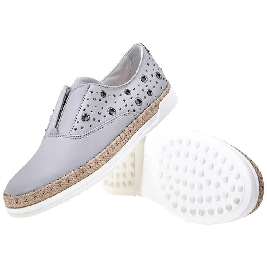 商品Tod's|Womens Slip-On Shoes in Medium Cement,价格¥1479,第2张图片详细描述