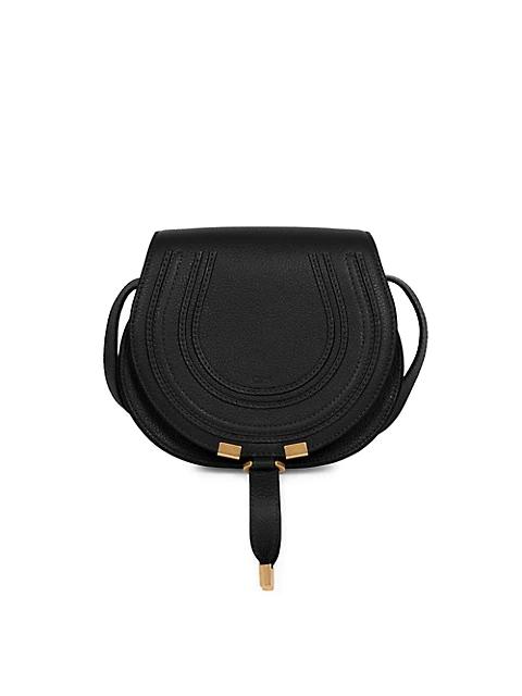 Small Marcie Leather Saddle Bag商品第1张图片规格展示
