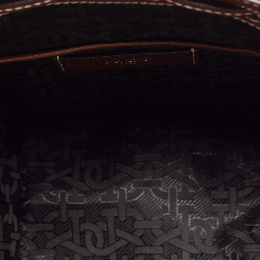 Bally Brown Coated Canvas and Leather Donae Bucket Bag  商品