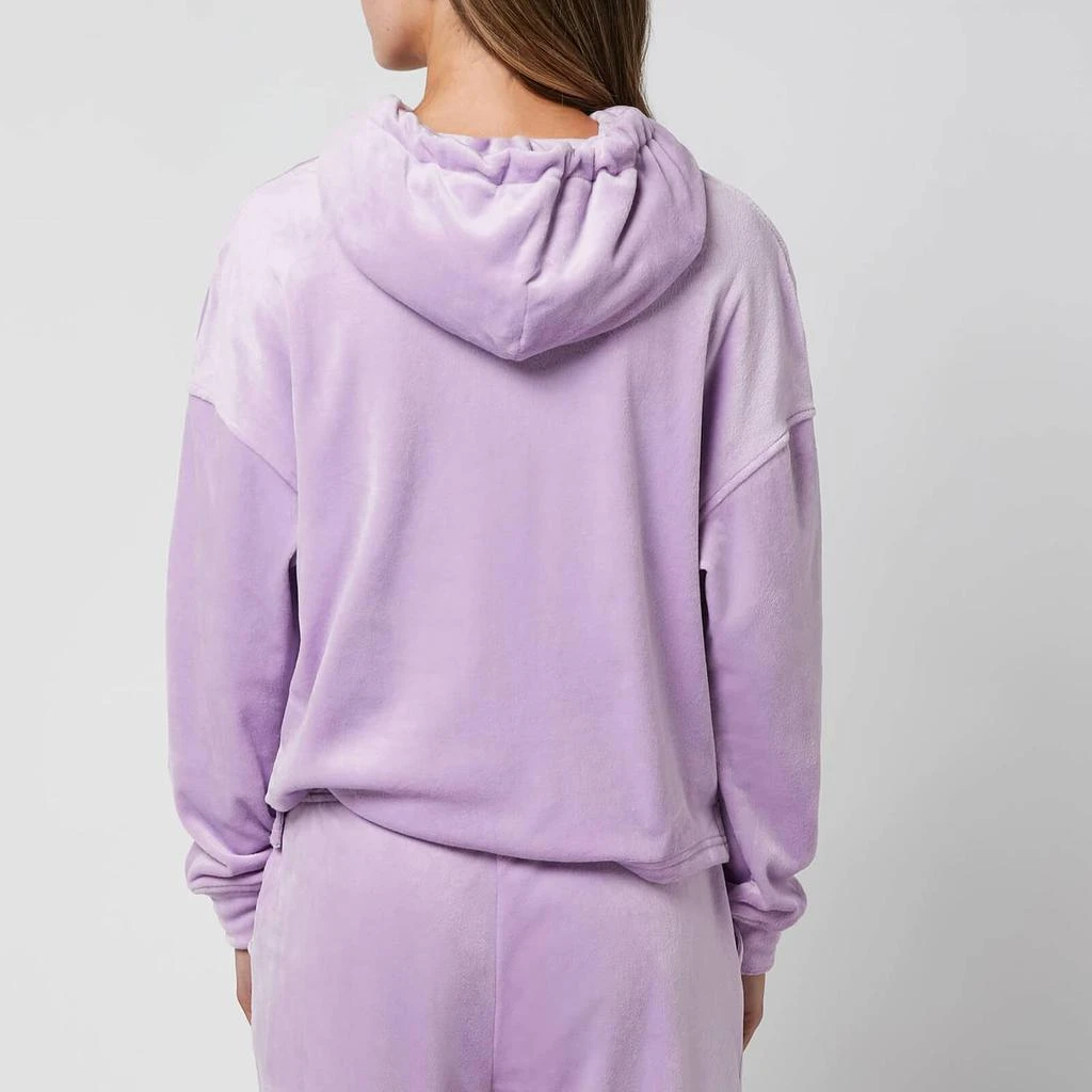 商品UGG|UGG Women's Belden Velvet Hoodie - Purple Lake,价格¥115,第2张图片详细描述