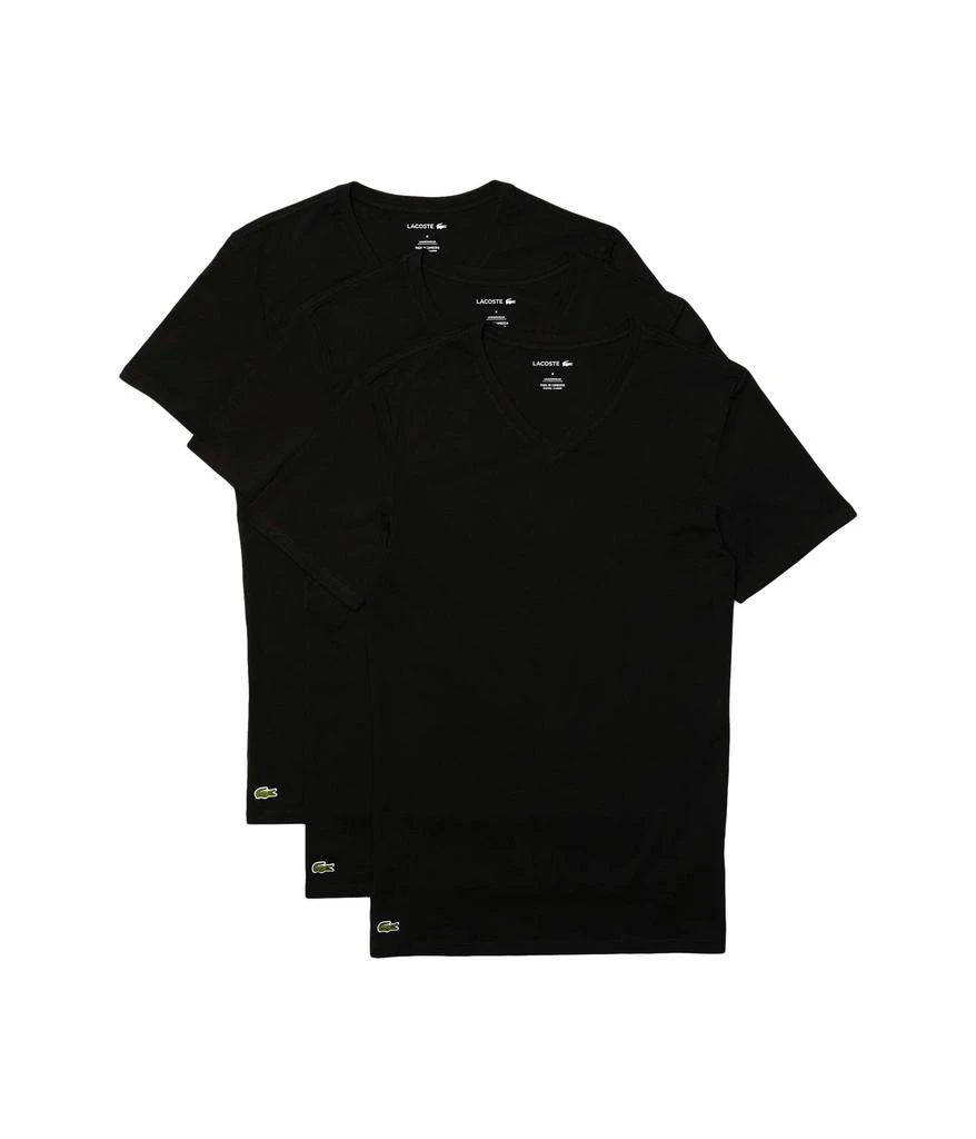 商品Lacoste|3-Pack V-Neck Slim Fit Essential T-Shirt,价格¥194,第3张图片详细描述