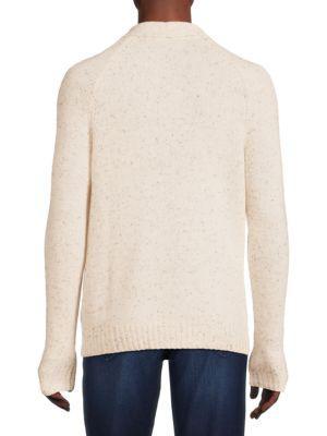 商品Saks Fifth Avenue|Merino Wool Blend Donegal Shawl Cardigan,价格¥600,第2张图片详细描述