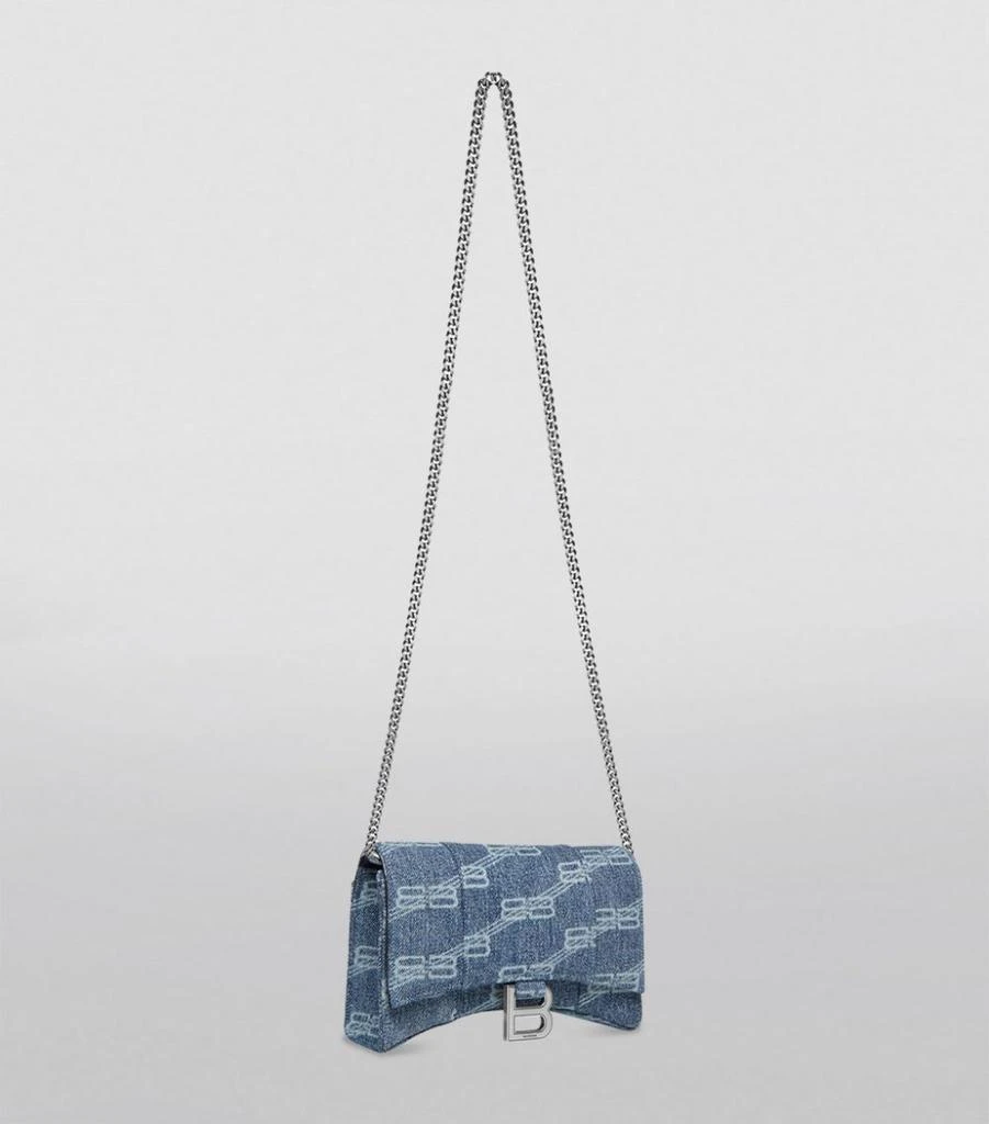 商品Balenciaga|Leather Hourglass Chain Wallet,价格¥8039,第4张图片详细描述