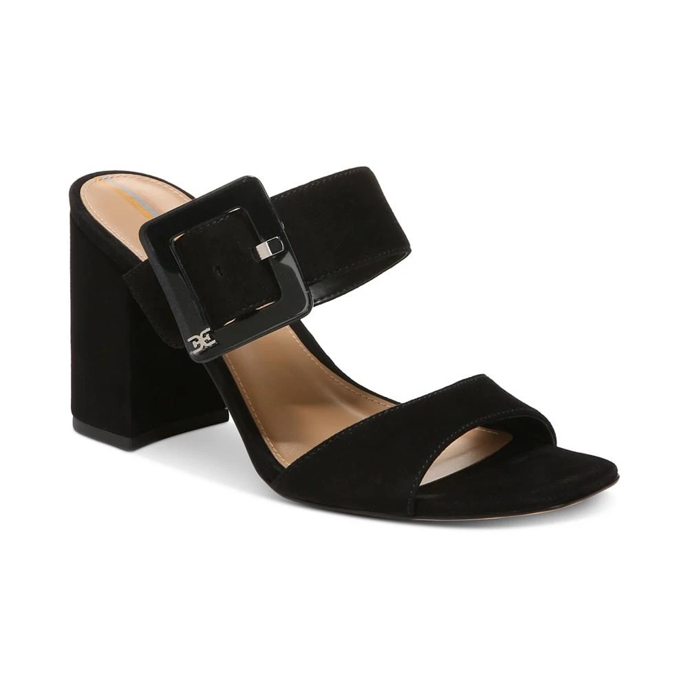 商品Sam Edelman|Dalton Buckled Block-Heel City Sandals,价格¥1024,第1张图片