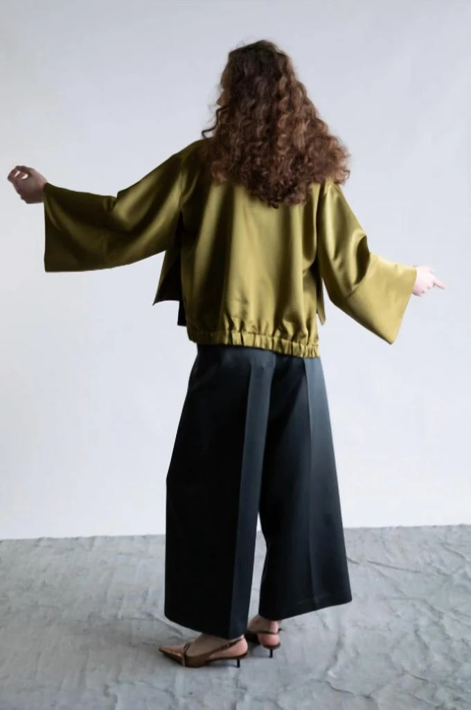 商品Psophia|Psophia - Heritage Wide Leg Trouser,价格¥2203,第3张图片详细描述