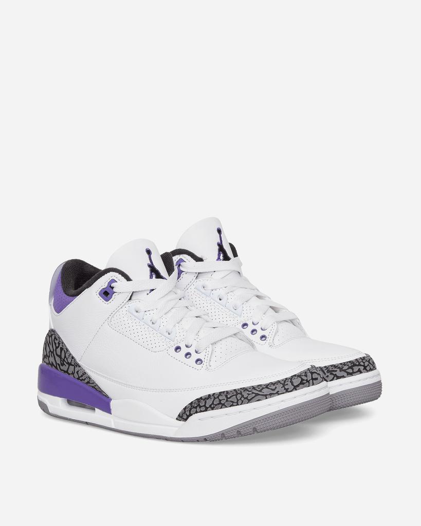 Air Jordan 3 Retro Sneakers Dark Iris商品第3张图片规格展示