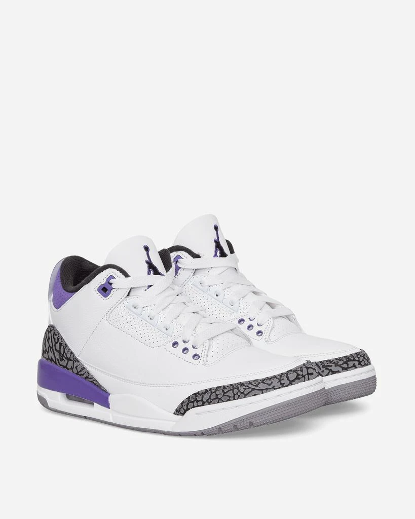 商品Jordan|Air Jordan 3 Retro Sneakers Dark Iris,价格¥1615,第3张图片详细描述