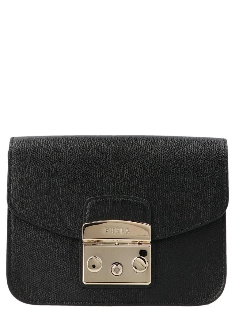 商品Furla|Furla Womens Black Other Materials Shoulder Bag,价格¥2643,第1张图片