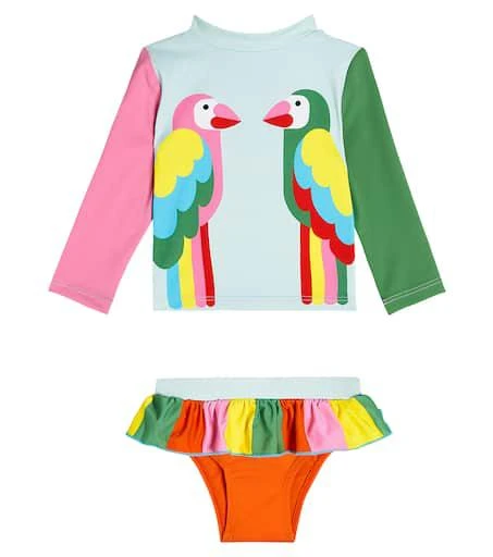 商品Stella McCartney|Baby printed rashguard and bikini bottoms,价格¥481,第1张图片