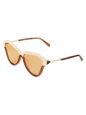 商品KAREN WALKER|62MM Cat Eye Sunglasses,价格¥958,第2张图片详细描述