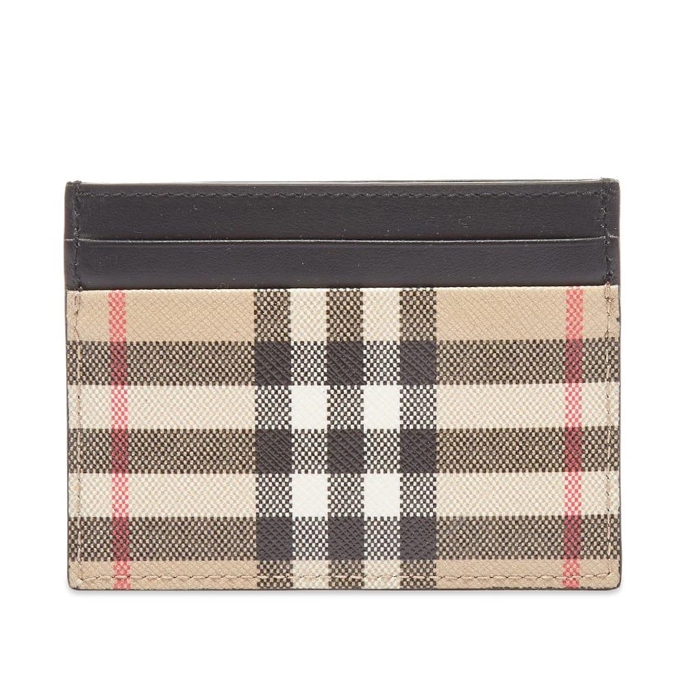 商品Burberry|Burberry Sandon Vintage Check Card Holder,价格¥1616,第1张图片