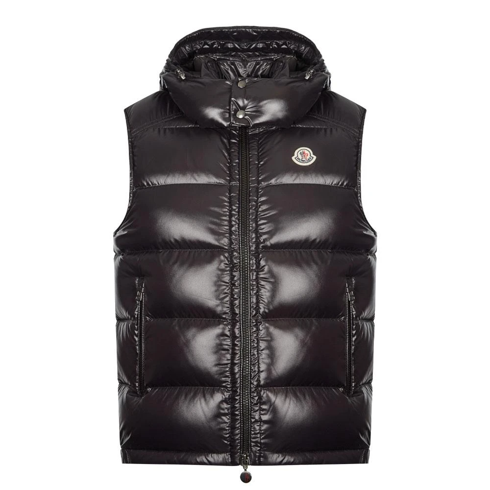 商品Moncler|Moncler Bormes Down Gilet - Black,价格¥6985,第1张图片