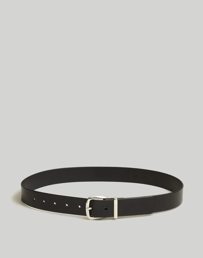 商品Madewell|The Essential Wide Leather Belt,价格¥357,第1张图片