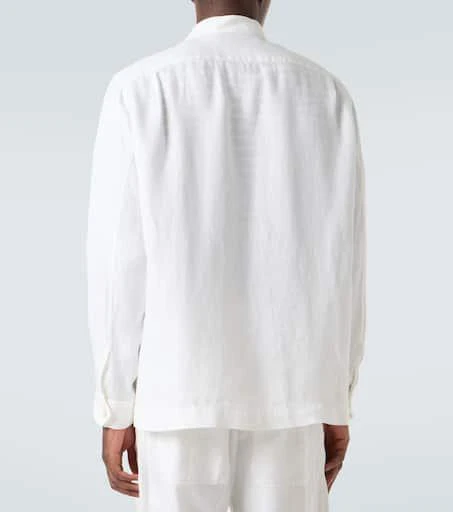商品Brunello Cucinelli|亚麻衬衫,价格¥9014,第4张图片详细描述