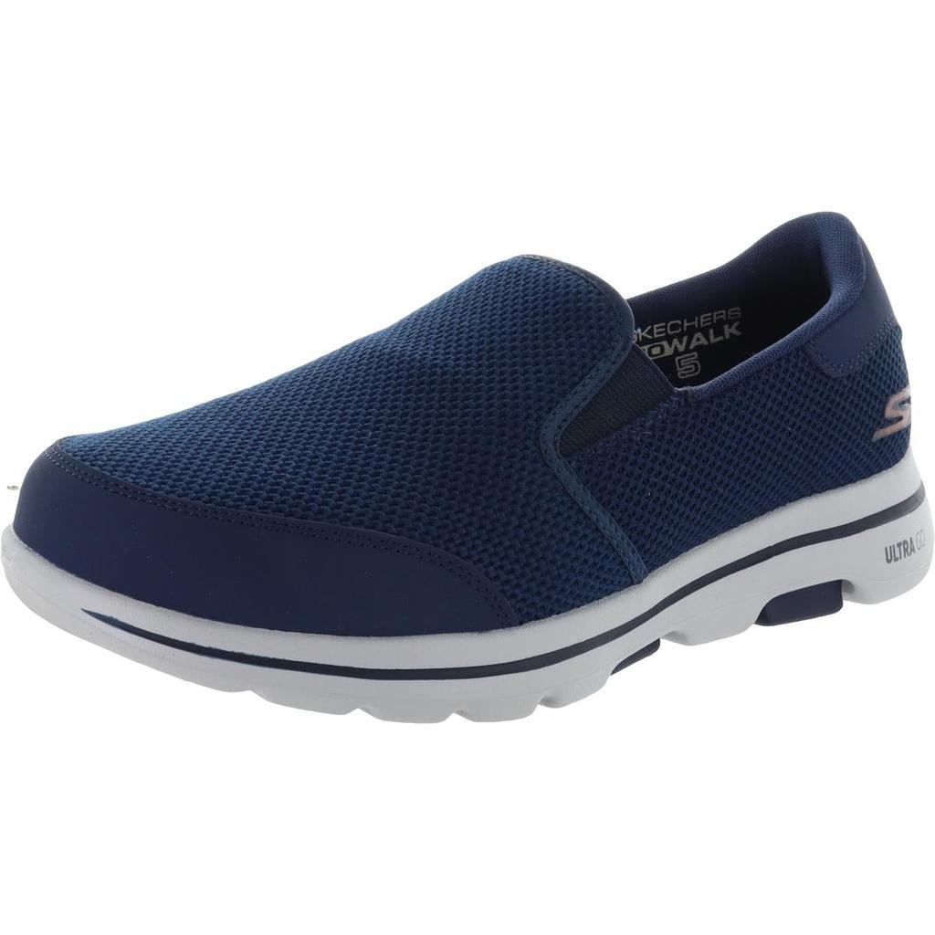 商品SKECHERS|Skechers Mens Go Walk 5-Beeline Knit Slip On Loafers,价格¥391,第3张图片详细描述