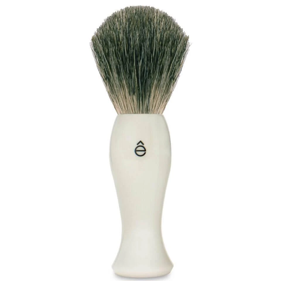 商品eShave|eShave Long Shave Brush Plastic Handle White,价格¥535,第1张图片