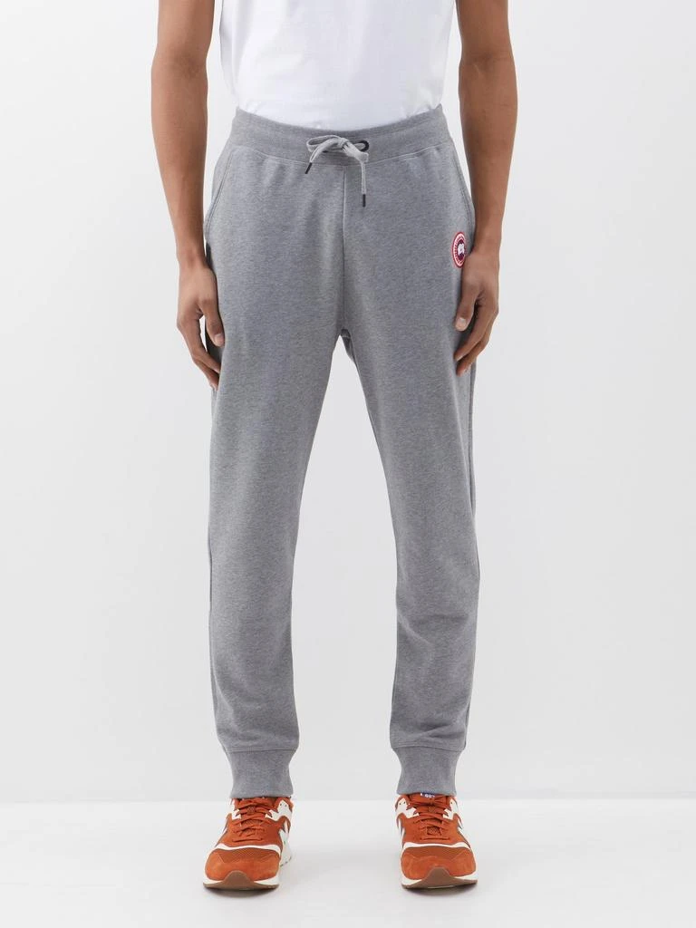 商品Canada Goose|Huron organic-cotton jersey track pants,价格¥2117,第1张图片