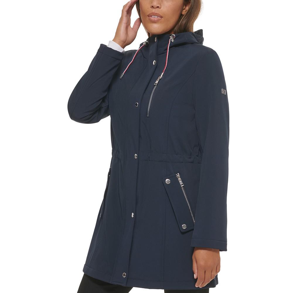 Women's Hooded Anorak Raincoat商品第3张图片规格展示