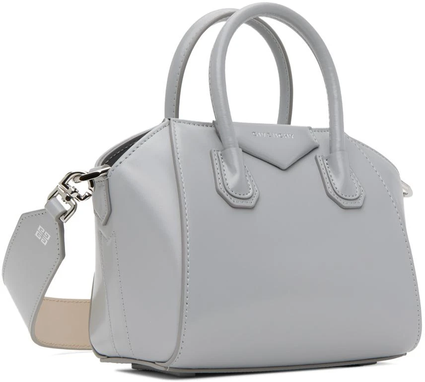 商品Givenchy|Gray Mini Antigona Toy Bag,价格¥12788,第2张图片详细描述