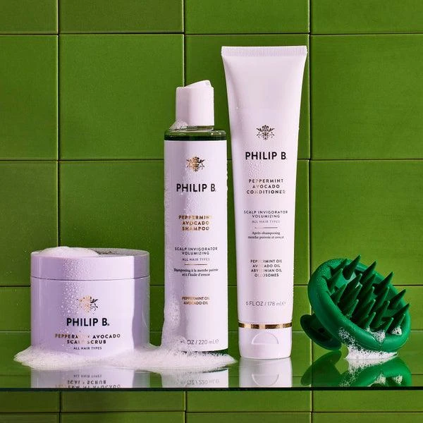 商品Philip B|Philip B. Peppermint Avocado Shampoo 220ml,价格¥290,第4张图片详细描述