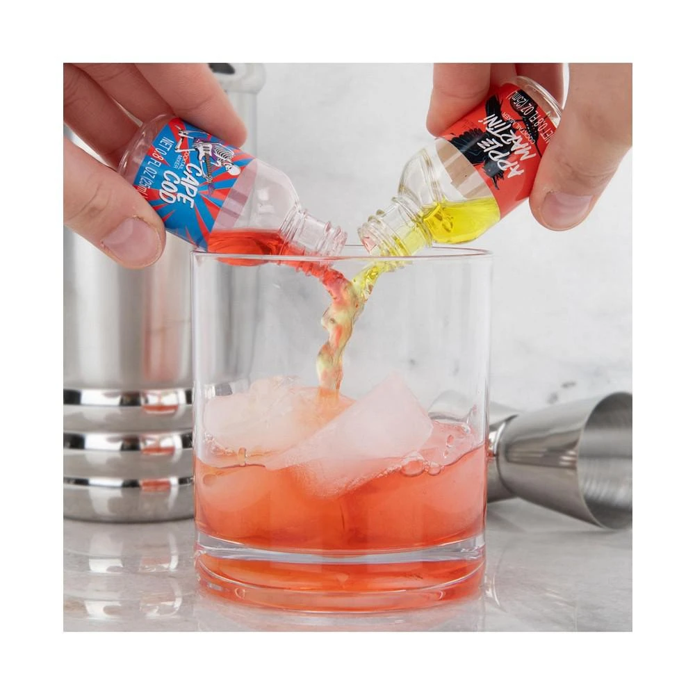 商品Thoughtfully|Cocktails, Greatest Hits Cocktail Mixers for Vodka Gift Set, Set of 8 Contains NO Alcohol,价格¥262,第2张图片详细描述