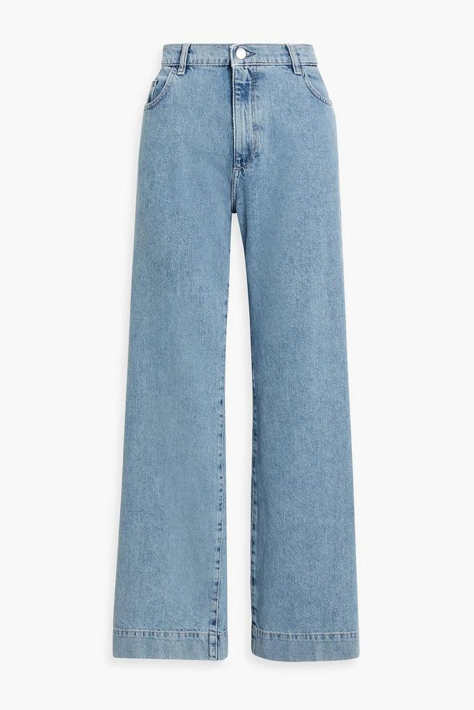 商品DL1961|Zoie high-rise wide-leg jeans,价格¥774,第1张图片