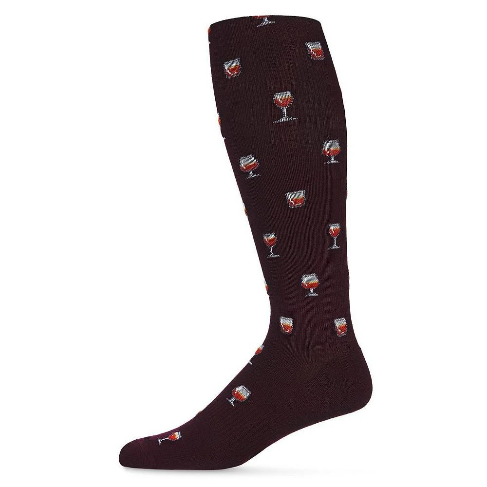 商品Memoi|Men's Brandy Compression Socks,价格¥133,第1张图片