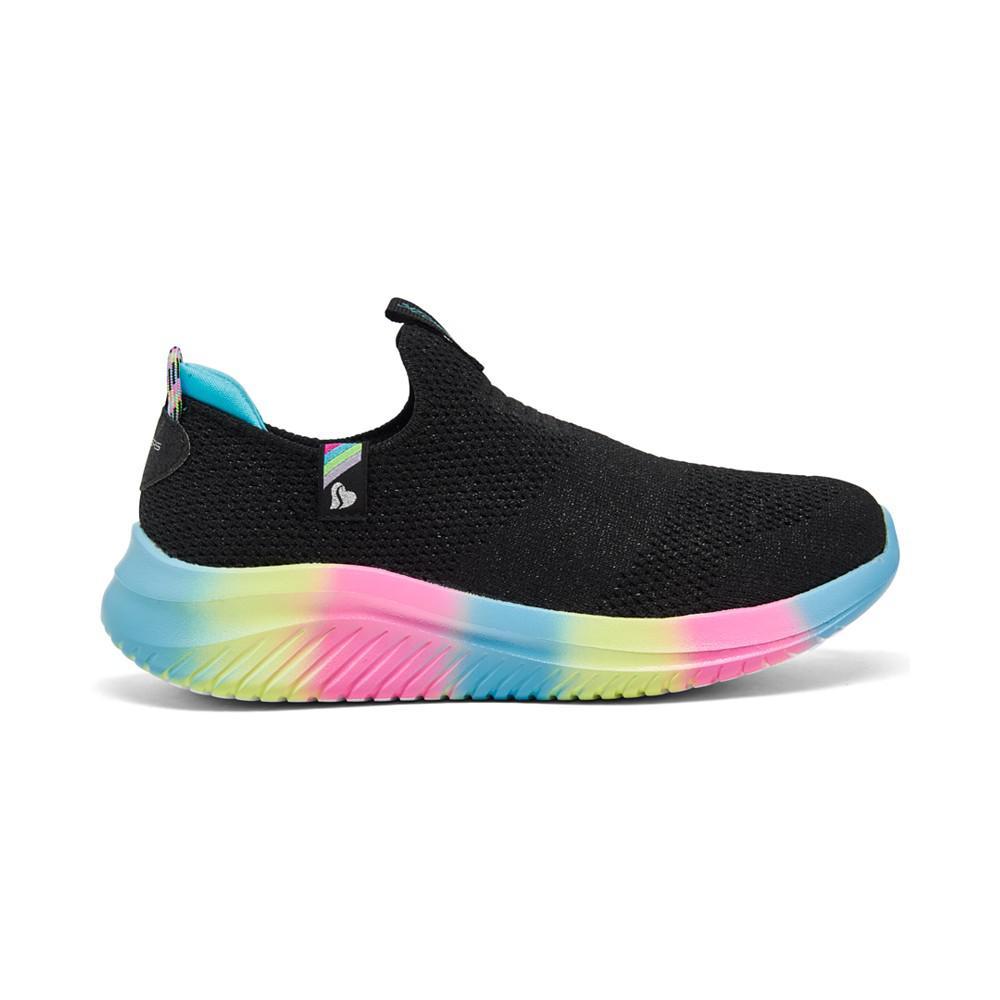 商品SKECHERS|Little Girls Ultra Flex 3.0 - Color Joy Casual Sneakers from Finish Line,价格¥367,第4张图片详细描述