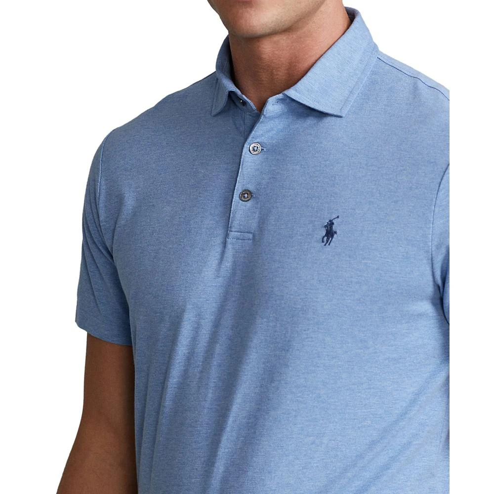 商品Ralph Lauren|Men's Custom Slim Fit Jacquard Polo Shirt,价格¥371,第3张图片详细描述