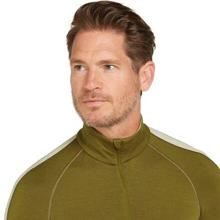 商品Icebreaker|260 ZoneKnit 1/2-Zip Long-Sleeve Top - Men's,价格¥801,第5张图片详细描述