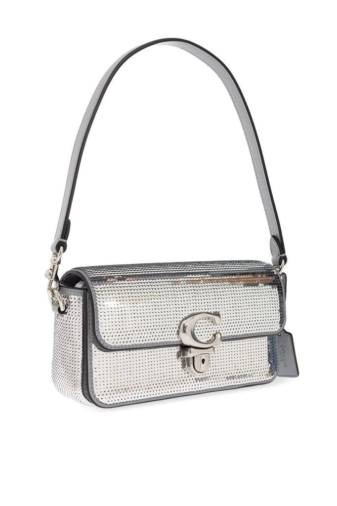 商品Coach|Coach Studio Baguette Sequinned Shoulder Bag,价格¥2839,第3张图片详细描述