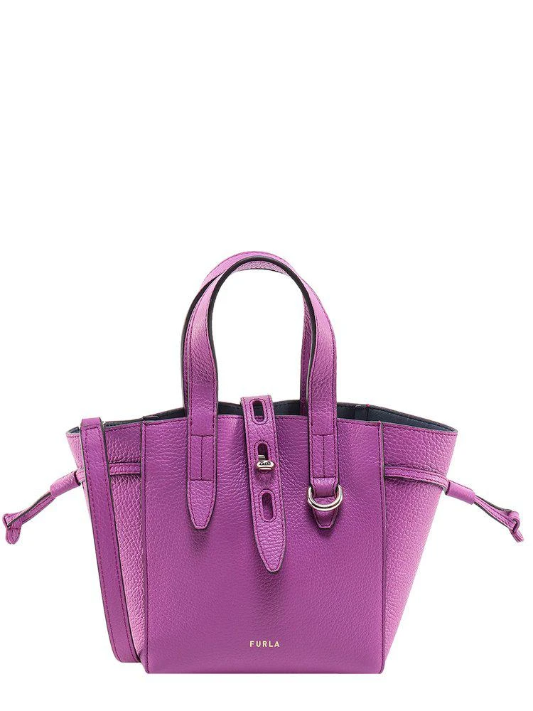 商品Furla|Furla Net Logo Printed Mini Tote Bag,价格¥1711,第1张图片