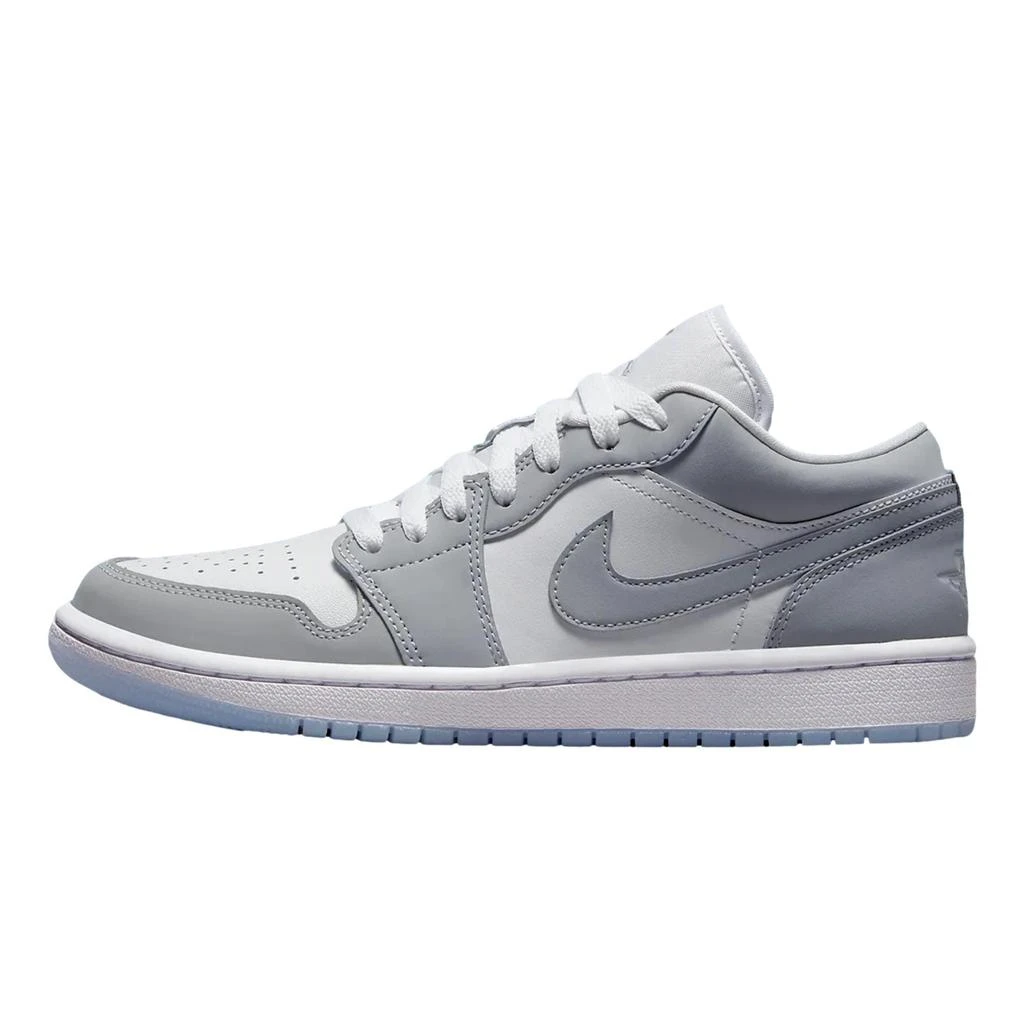 商品NIKE|Air Jordan 1 Low White/Wolf Grey-Aluminum  DC0774-105 Women's,价格¥962,第1张图片